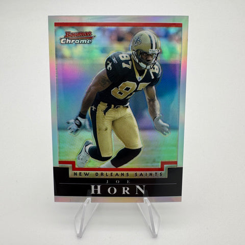 Joe Horn 2004 Bowman Chrome Refractor /500