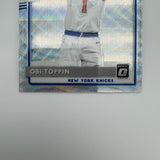 Obi Toppin 2020-21 Panini Optic Rated Rookie Silver Wave Prizm