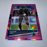 Trevon Diggs 2020 Panini Optic RC Preview Pink Prizm