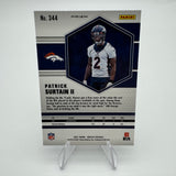 Patrick Surtain II 2021 Panini Mosaic RC Orange Reactive Prim