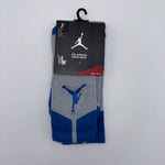 Air Jordan Crew Socks Cool Grey/Game Royal