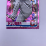 Corey Kluber 2020 Topps Fire Orange Holofoil /299