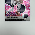 Jaden McDaniels 2020-21 Panini Mosaic RC Pink Camo Prizm