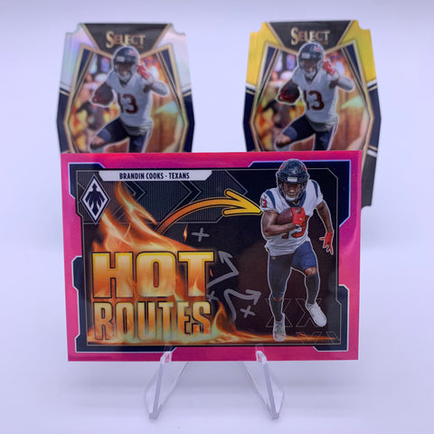 Brandin Cooks 2021 Phoenix Hot Routes Pink Primz  /175