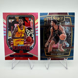 Evan Mobley 2021-22 Panini Chronicles Marquee Rookie Pink Foil