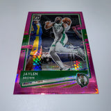 Jaylen Brown 2020-21 Panini Optic Pink Hyper Prizm