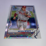 Bryson Stott 2021 Bowman Chrome Mojo Refractor