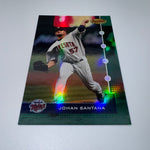 Johan Santana 2005 Bowman Best Green Refractor /899