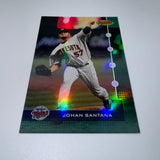 Johan Santana 2005 Bowman Best Green Refractor /899