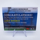 Lance Berkman 2004 Topps Pristine Going Going Gone!