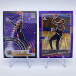 Damian Lillard 2020-21 Panini Optic Purple Shock Prizm Lot