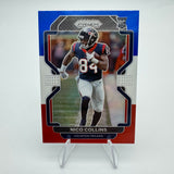 Nico Collins 2020-21 Panini Prizm RC Red White Blue Prizm