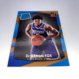 De'Aaron Fox 2017-18 Donruss Rated Rookie Purple Prizm Lot