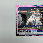 Peyton Manning 2021 Panini Donruss Elite Field Vision Pink