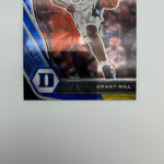 Grant Hill 2021 Panini Prizm DP Choice Blue Yellow Green Prizm