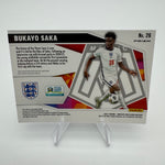 Bukayo Saka 2021 Mosaic UEFA Euro Give and Go Green Prizm