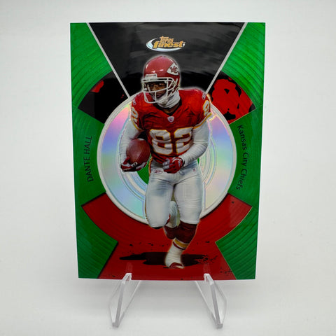 Dante Hall 2005 Topps Finest Green Refractor /199