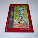 Garrett Crochet 2021 Panini Diamond Kings RC Red Framed Parallel