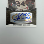 Knowshon Moreno 2009 SAGE Authentic Autograph Gold /200