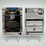 Josh Giddey 2021-22 Panini Select RC Blue Prizm