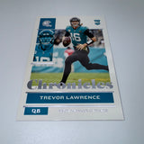 Trevor Lawrence 2021 Panini Optic Rc My House Silver Prizm