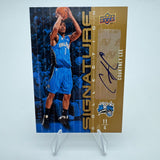 Courtney Lee 2009-10 Upper Deck Signature Collection Auto