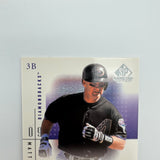 Matt Williams 2001 Upper Deck SP Game Used Authentic Fabric
