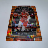 Trae Young 2021-22 Panini Select Orange Flash Prizm