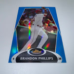 Brandon Phillips 2008 Topps Finest Blue Refractor /299