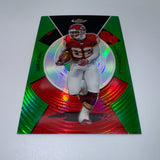 Dante Hall 2005 Topps Finest Green Refractor /199