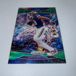 Justin Jefferson 2024 Panini Prizm Fireworks Green Wave Prizm