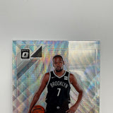 Kevin Durant 2019-20 Panini Optic Fanatics Silver Wave Prizm