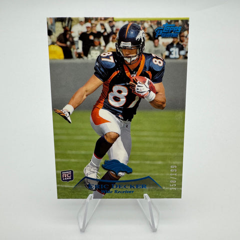 Eric Decker 2010 Topps Prime RC Blue /199