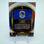 Stephen Curry 2021-22 Panini Select Numbers Blue Prizm