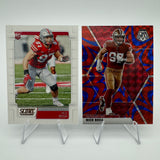 Nick Bosa 2019 Panini Score RC Red Blue Prizm Lot