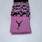 Air Jordan Crew Socks Orchid