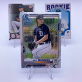 Matt Manning 2021 Bowman Chrome Mojo Refractor