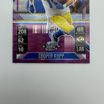 Cooper Kupp 2024 Panini Contenders Optic Purple Pulsar /37
