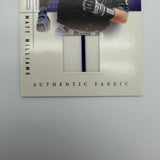 Matt Williams 2001 Upper Deck SP Game Used Authentic Fabric