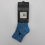 Air Jordan Elephant Print Quarter Socks “Powder Blue”