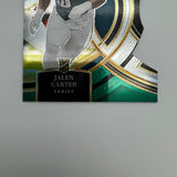 Jalen Carter 2023 Panini Select RC Premier Level Black Green Prizm Die Cut