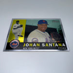 Johan Santana 2009 Topps Heritage Chrome /1960
