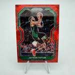 Jayson Tatum 2020-21 Panini Prizm Red Cracked Ice