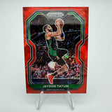Jayson Tatum 2020-21 Panini Prizm Red Cracked Ice