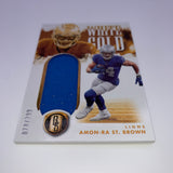 Amon-Ra St. Brown 2022 Panini Gold Standard White Gold /299