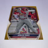 Joshua Baez 2023 Bowman Chrome Gold Refractor /50