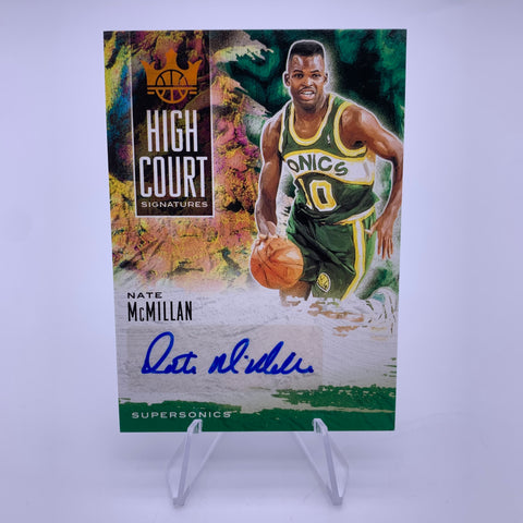 Nate McMillan 2019-20 Court Kings High Court Signatures /49