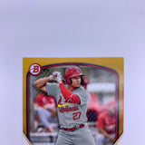 Joshua Baez 2023 Bowman Chrome Gold Refractor /50