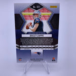 Bailey Zappe 2022 Panini Mosaic RC