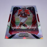 Justin Fields 2021 Prizm Draft Picks RC All-Americans Silver Prizm